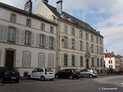 L'ancienne sous-préfecture de Remiremont (jusque 1926) devenue hôtel de police